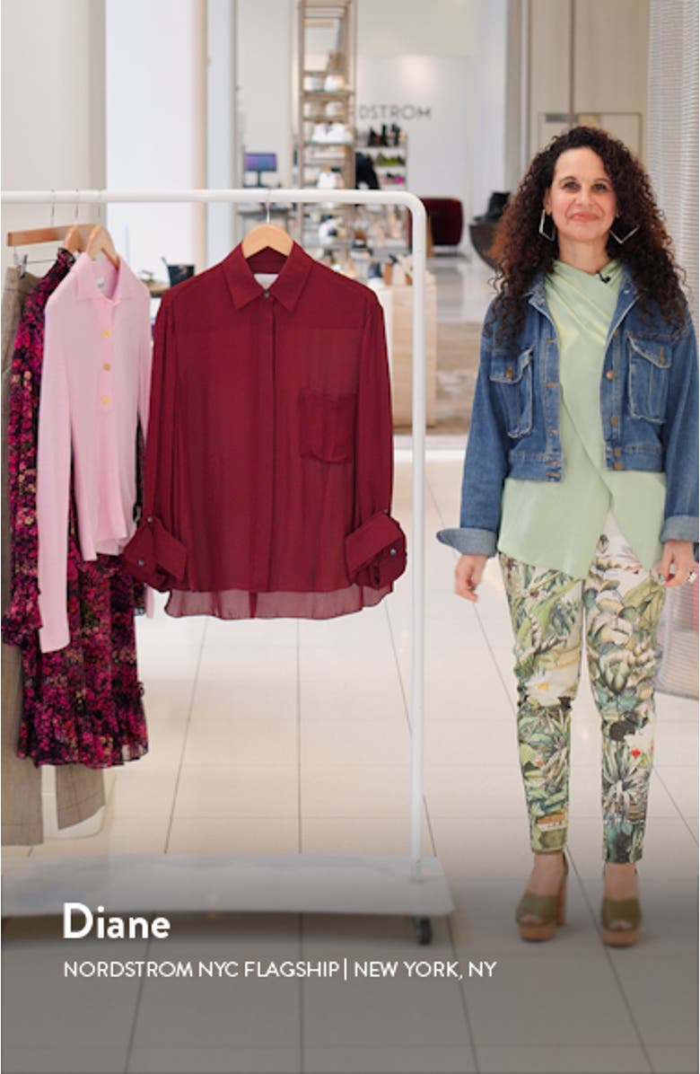 New Morning After Silk Button-Up Shirt, sales video thumbnail