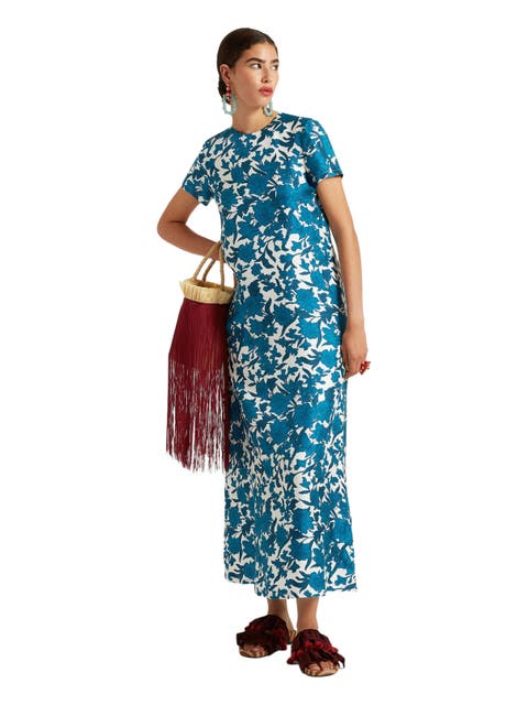 Swing Dress Lilium Blue