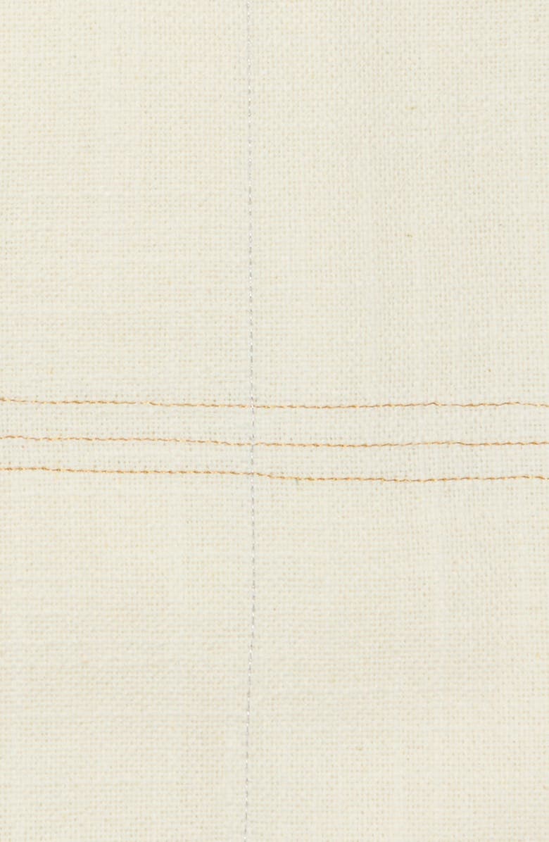COMMUNE Set of 4 Handloom Linen Napkins, Alternate, color, Ivory