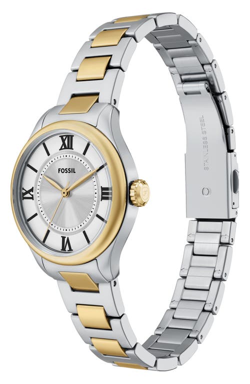 Fossil Gilmore Watch, 28mm In Metallic