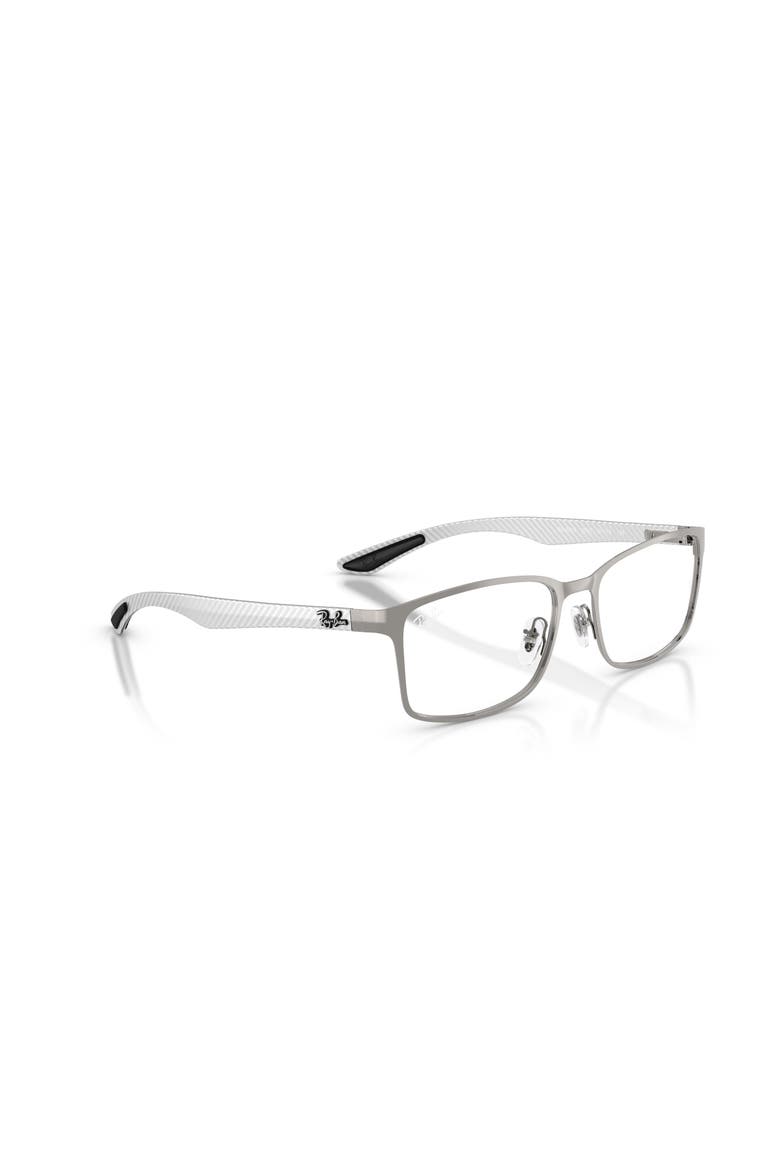 55mm Rectangle optical glasses, Alternate, color, Grey