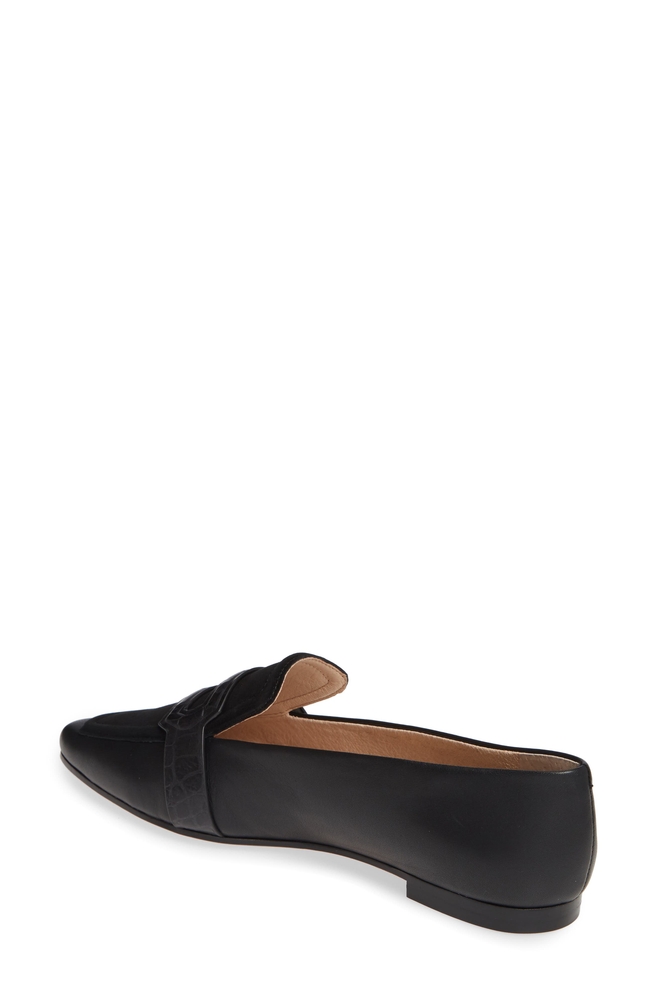 Beale Flat, Alternate, color, BLACK LEATHER