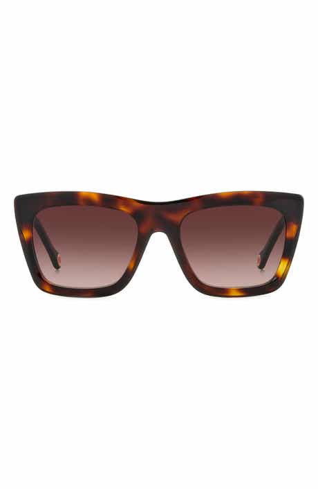 53mm Gradient Square Sunglasses