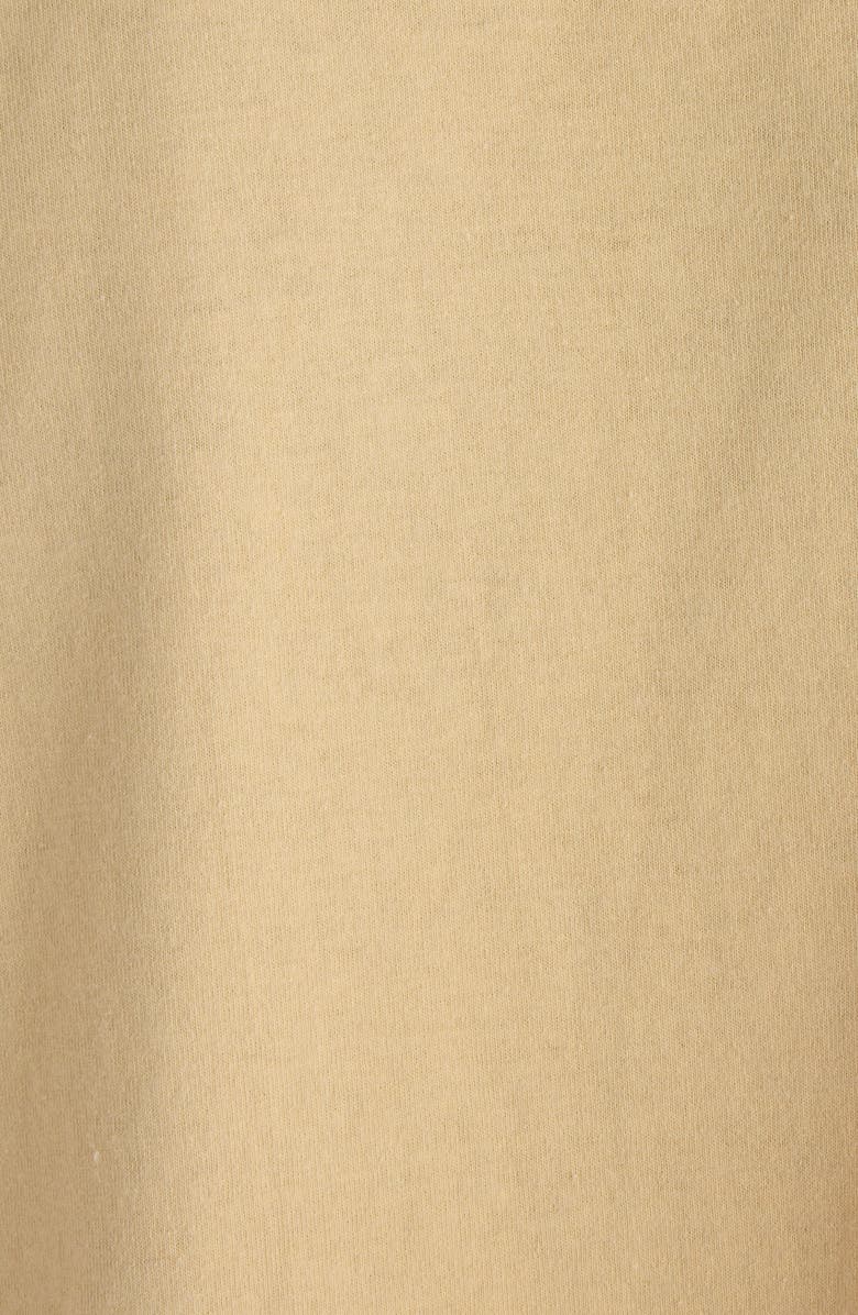 Balenciaga Laurel Embroidered Logo Boxy Distressed T-Shirt, Alternate, color, 