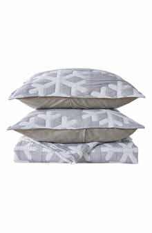 Woven & Weft Matelass Snowflake Quilt Set