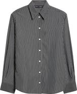 Proenza Schouler Lynsey Stripe Button-Up Shirt