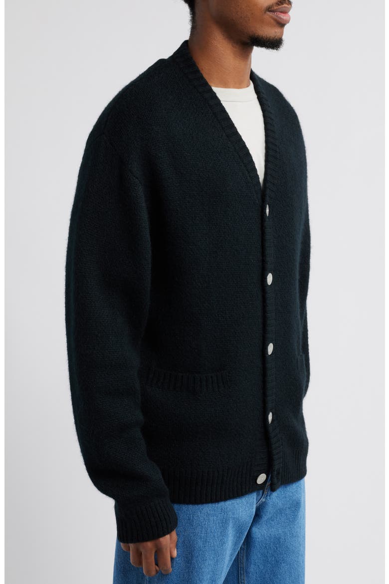 Merton Cardigan, Alternate, color, BLACK