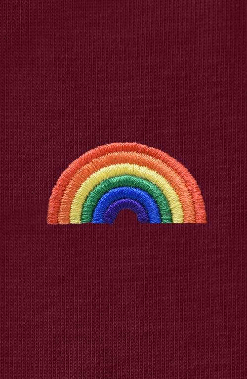 Dalix Womens Rainbow Jersey Relaxed Tee