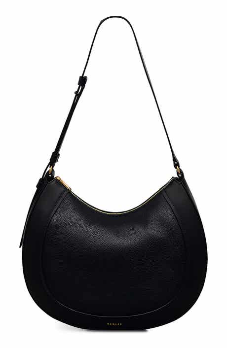 Radley Merchant Hall Large Leather Crescent Shoulder Bag