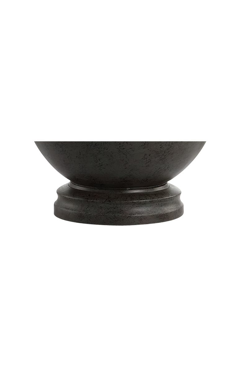 JONATHAN Y Sophie 26" Resin LED Table Lamp, Dark Gray, Alternate, color, Dark Gray