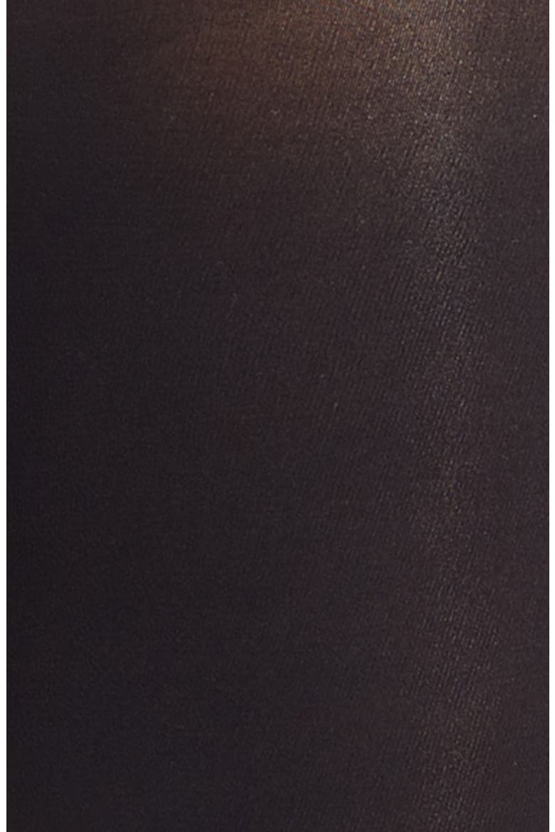 Super Opaque Tights, Alternate, color, BLACK
