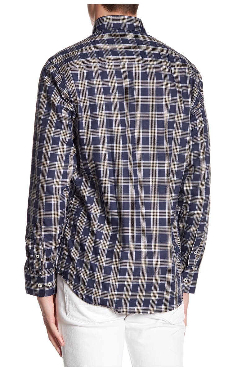 James Tattersall Plaid Classic Fit Shirt, Alternate, color,