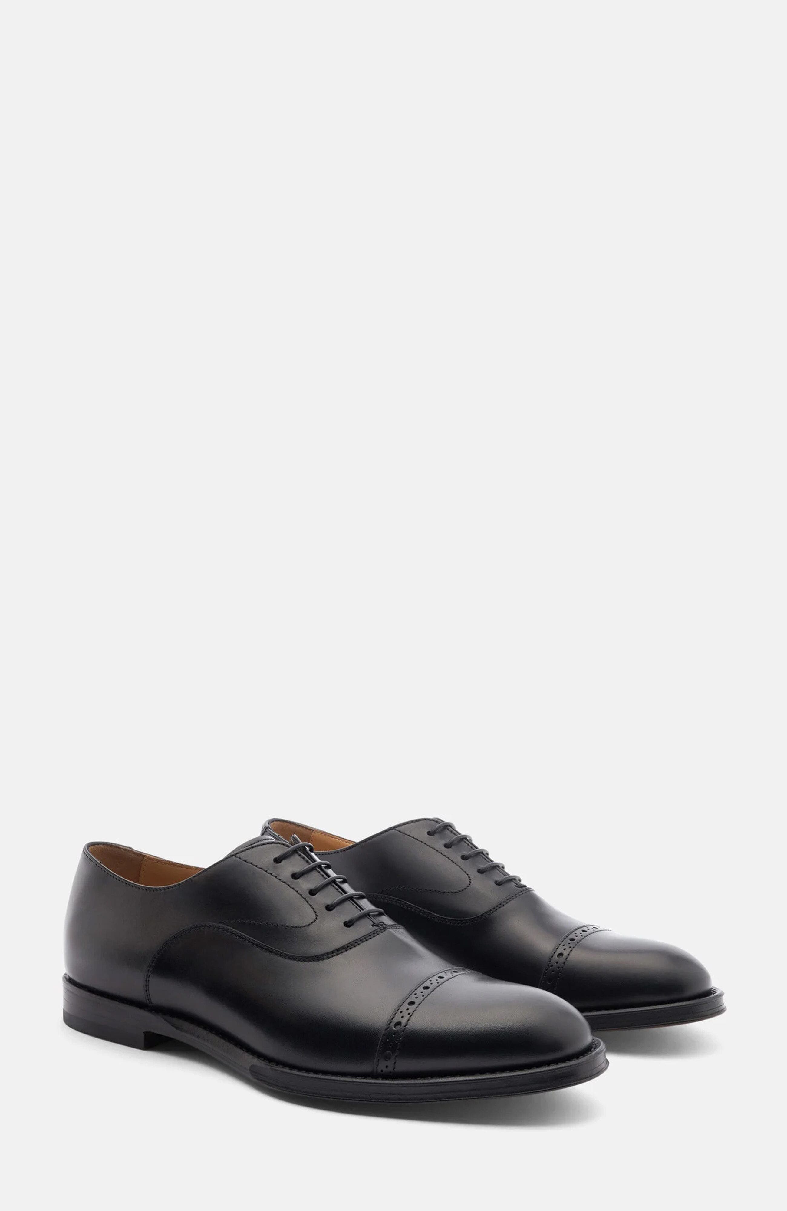SCAROSSO Beaumont Oxfords, Main, color, Black Calf