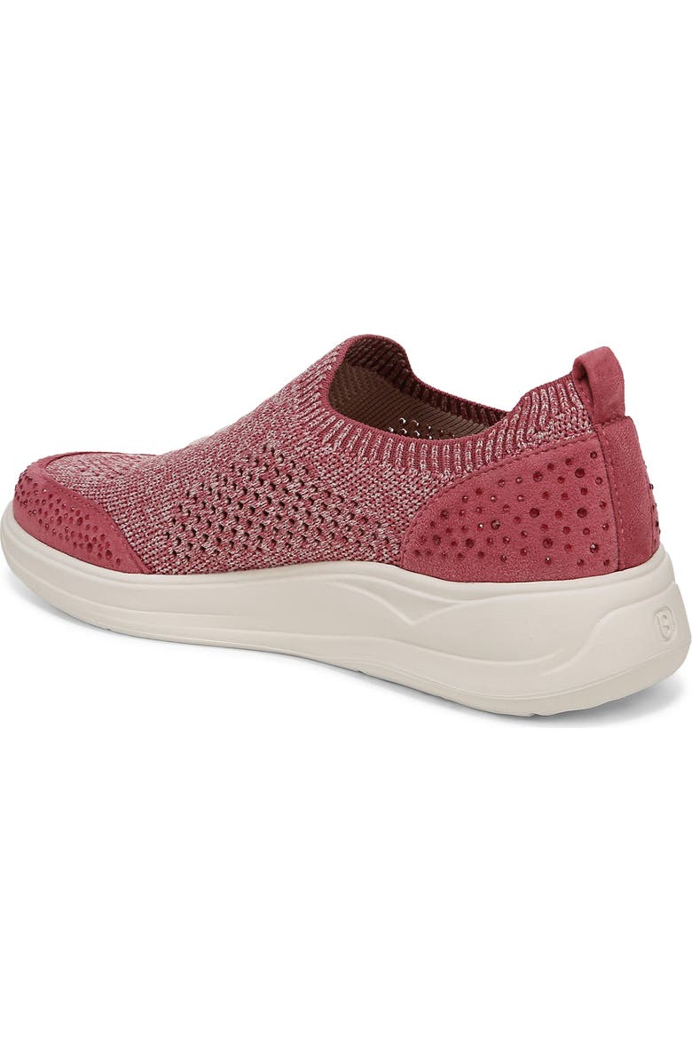 LifeStride Timeless Slip-On Platform Sneaker, Alternate, color, Dusty Rose/ Blush Knit
