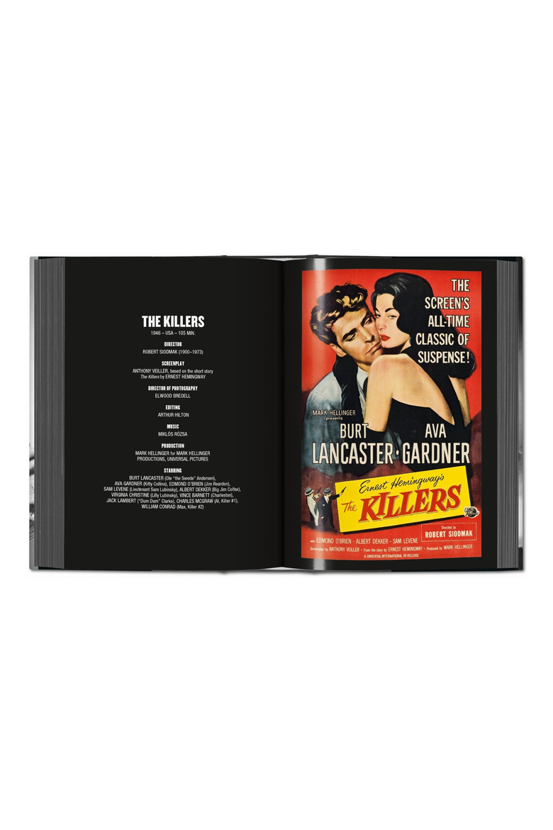 Film Noir Book, Alternate, color, Black