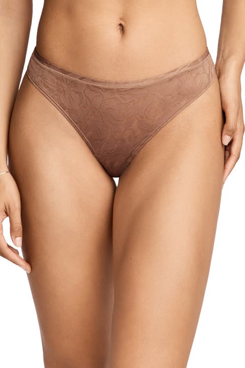 Women's Smooth Touch Lace Thong