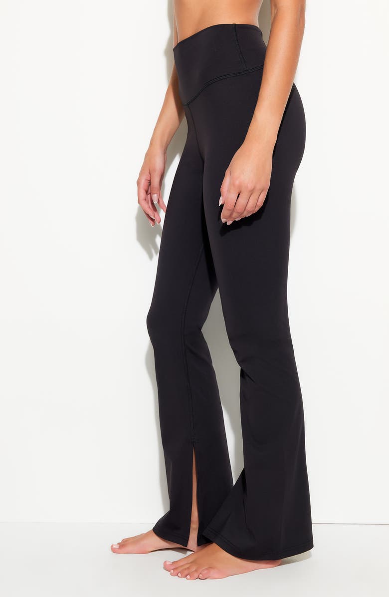 Spiritual Gangster Olympia Slit Hem Pants, Alternate, color, 