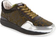 Blackstone SL91 Genuine Shearling Trim Low Top Sneaker