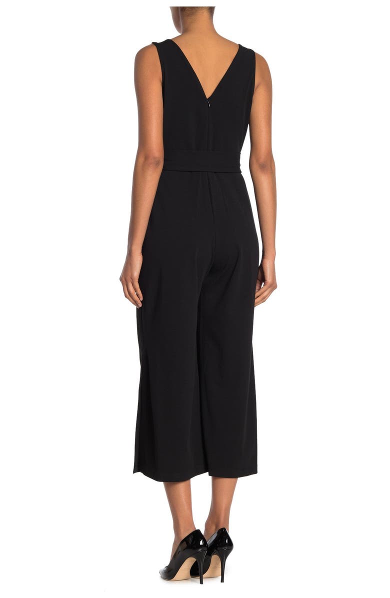 TASH AND SOPHIE Sleeveless Cropped Jumpsuit, Alternate, color,