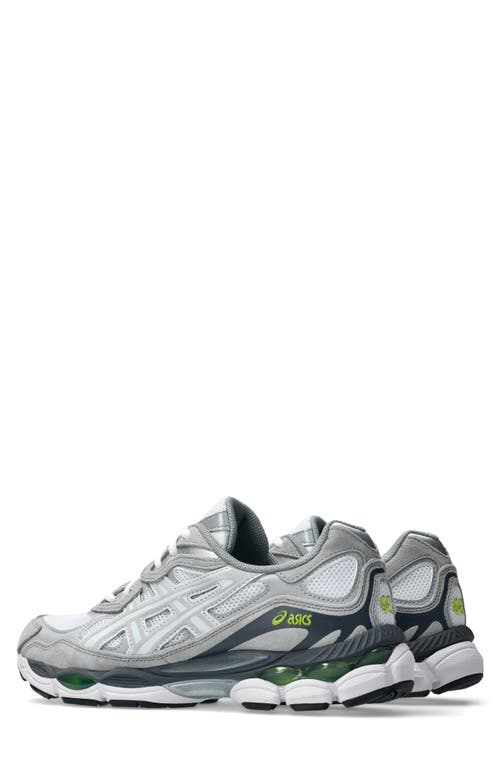 Asics Sneakers With Contrast Panels And Mesh Upper In Multi