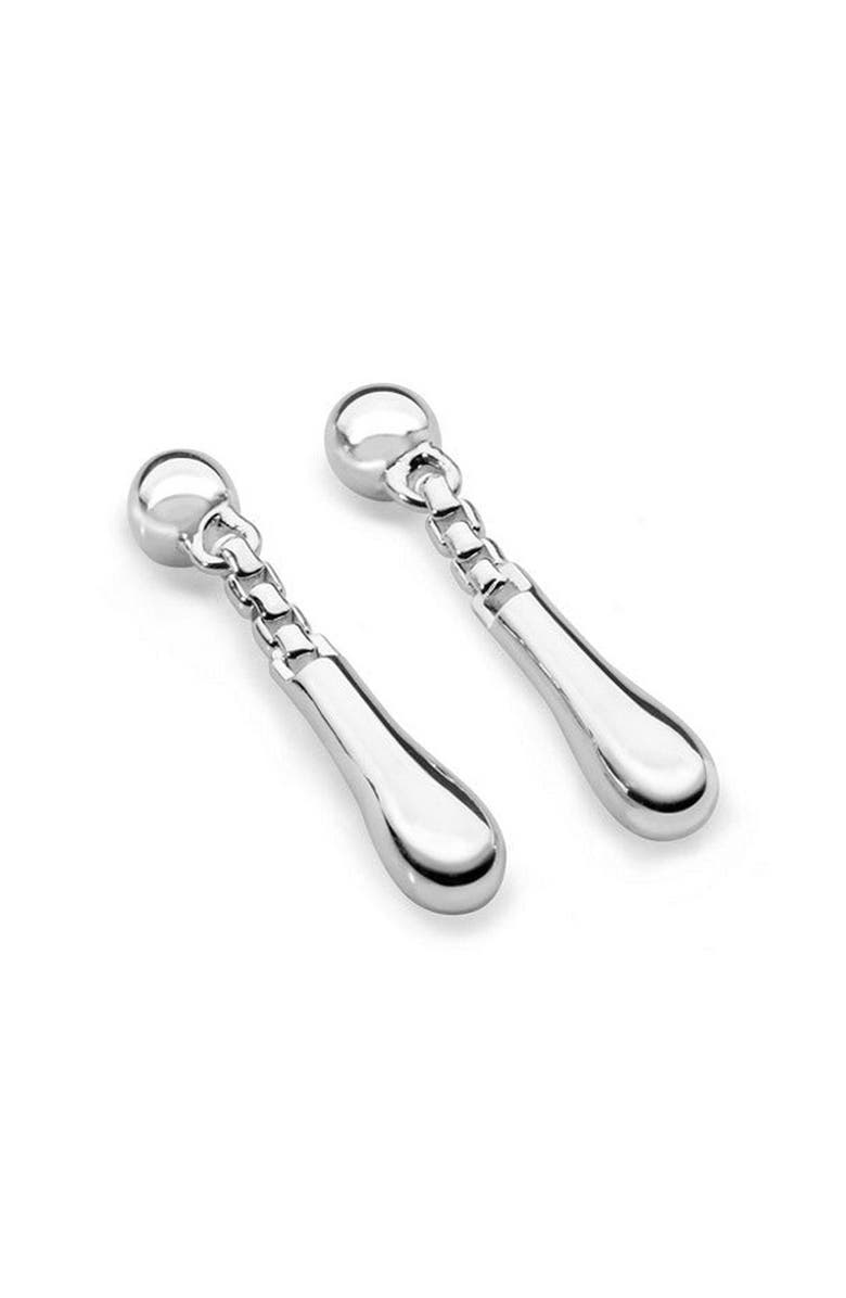 Lucy Quartermaine Short Drop Earrings, Main, color, Sterling Silver