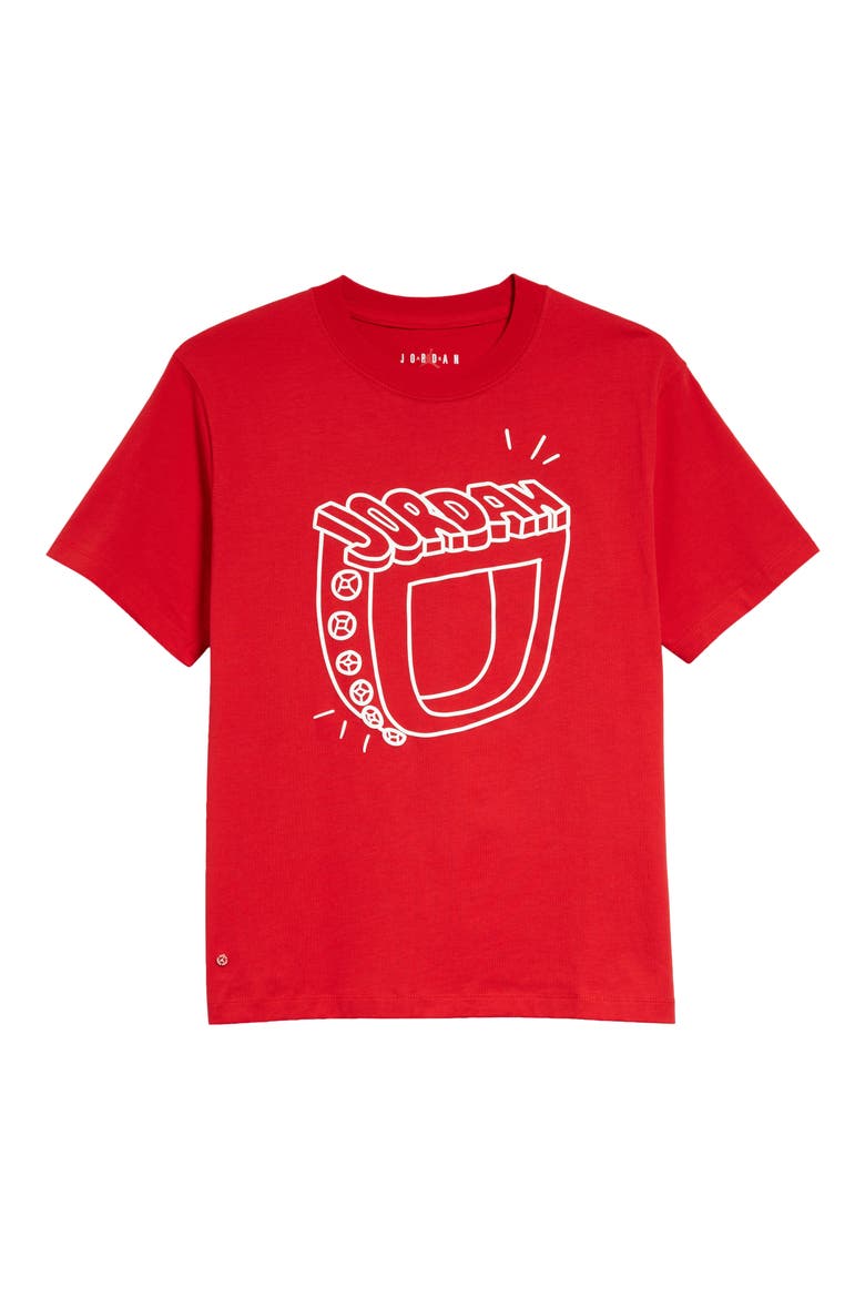 Women's Flight Graphic Tee, Alternate, color, FIRE RED