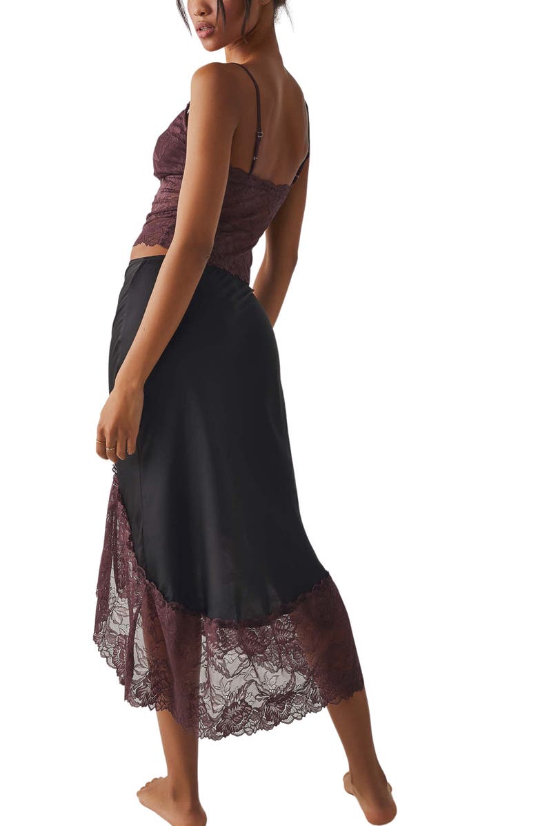 Free People Heart Eyes Lace Half Slip, Alternate, color,