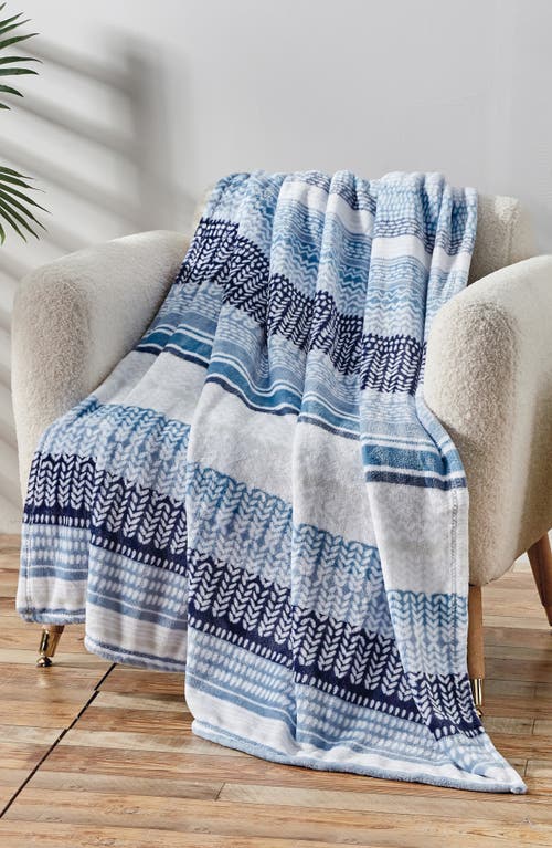 Luxury Home Anissa Plush Throw Blanket