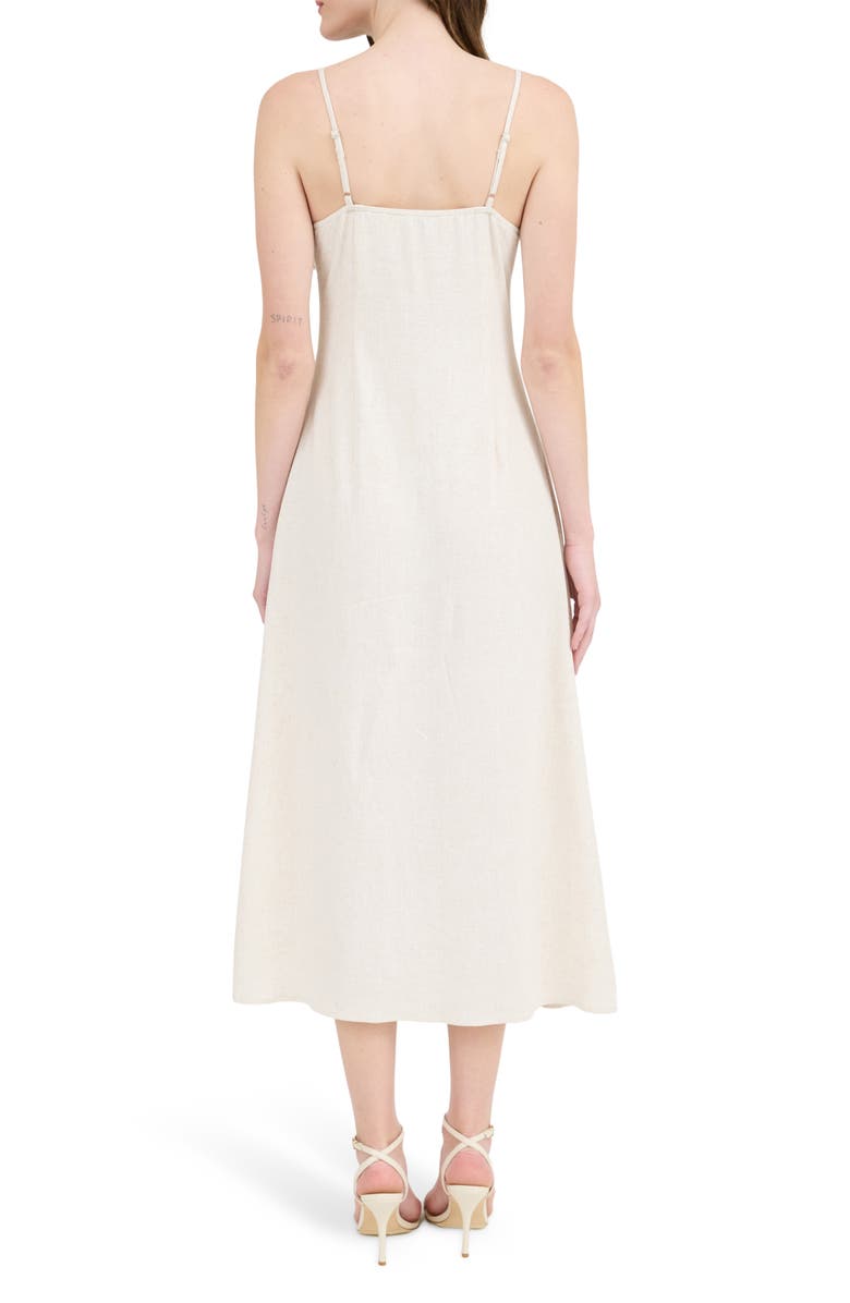 Button-Up Midi Dress