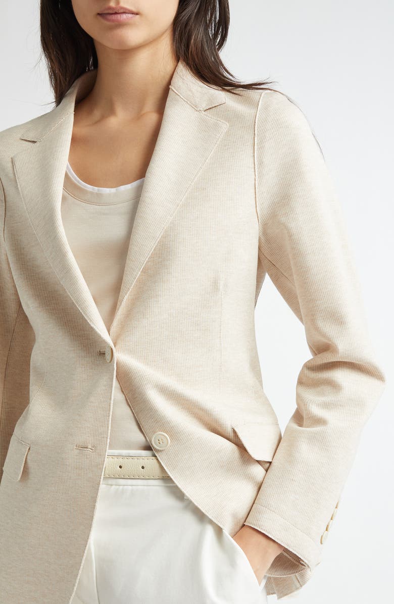 Eleventy Rib Knit Blazer, Alternate, color, 
