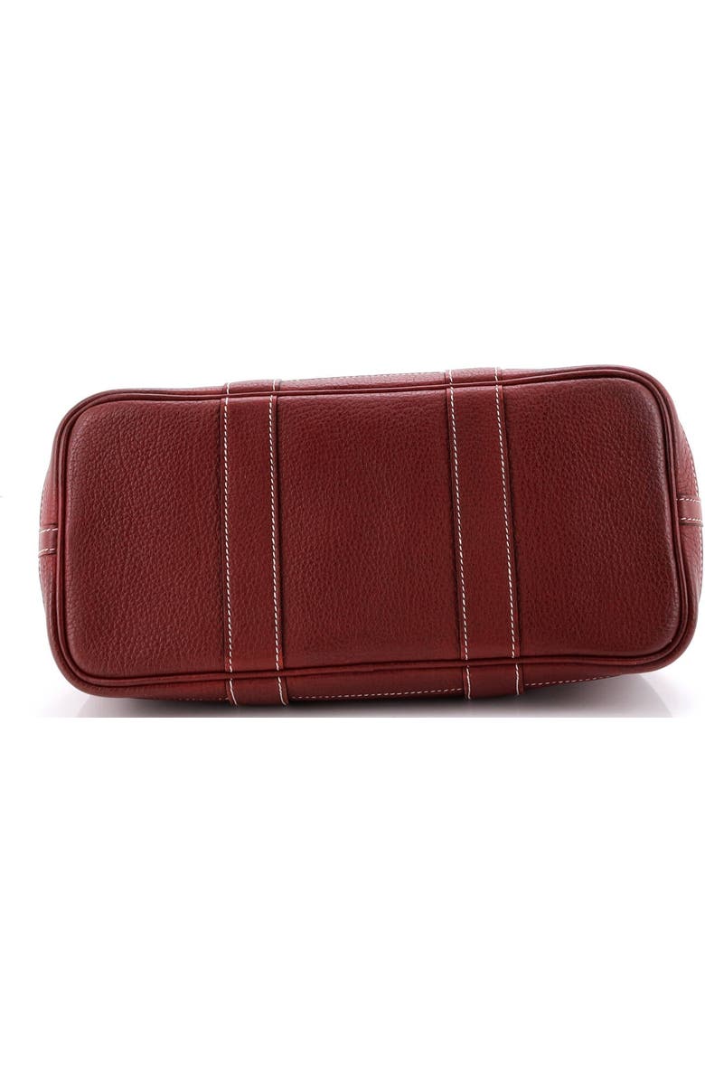 Pre-Owned Hermes Garden Party Tote Leather 30, Alternate, color, Rouge H