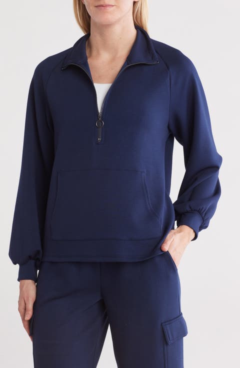 Katie Quarter Zip Sweatshirt