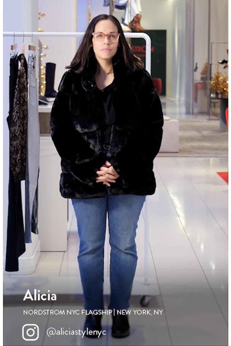 Skylar Recycled Faux Fur Jacket video