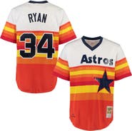 Mitchell & Ness Men's Mitchell & Ness Nolan Ryan White Houston Astros Throwback Authentic Jersey