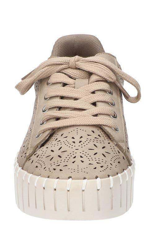 Easy Street Women's Retta Comfort Platform Sneakers In Natural