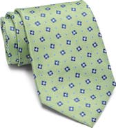 Brooks Brothers Spaced Square Dot Silk Blend Tie