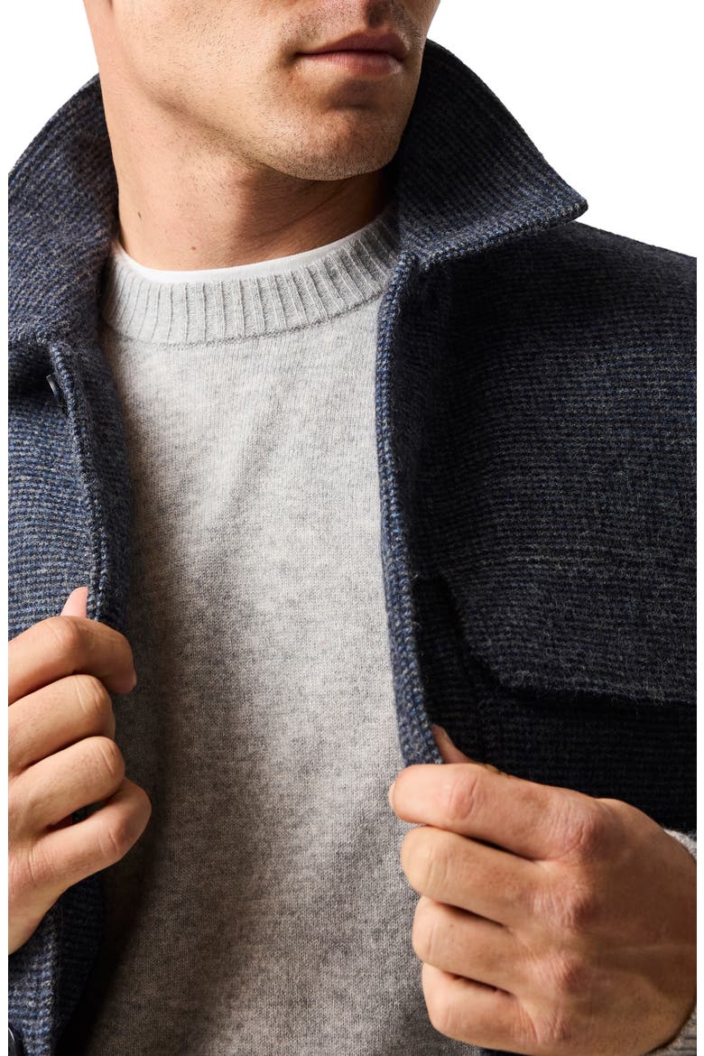 Roys Hill Wool Blend Trucker Jacket, Alternate, color, GRAPHITE