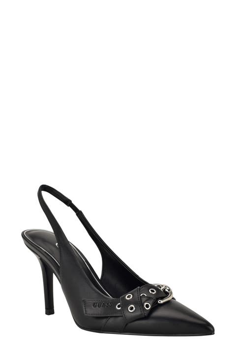 Prissie Slingback Pointed Toe Pump (Women)