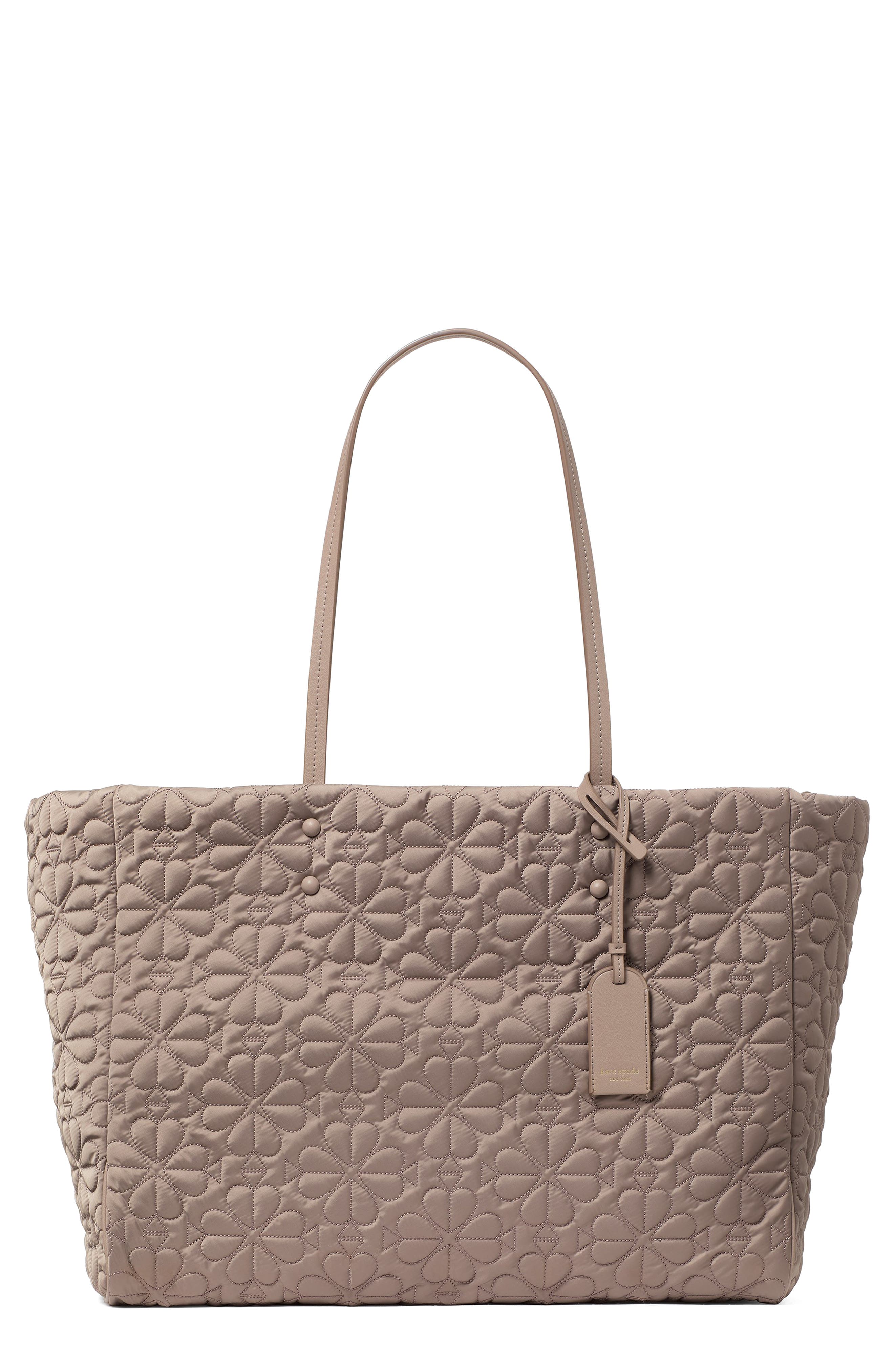 large tilly quilted tote