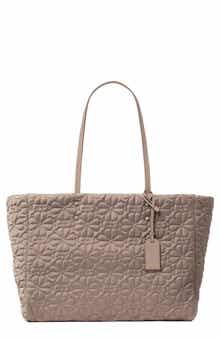 large tilly quilted tote