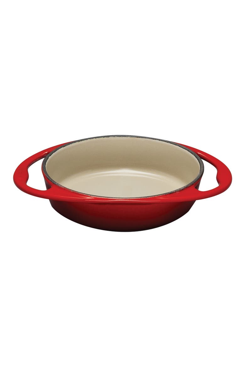 Heritage 2 Quart Tarte Tatin Dish, Main, color, cerise