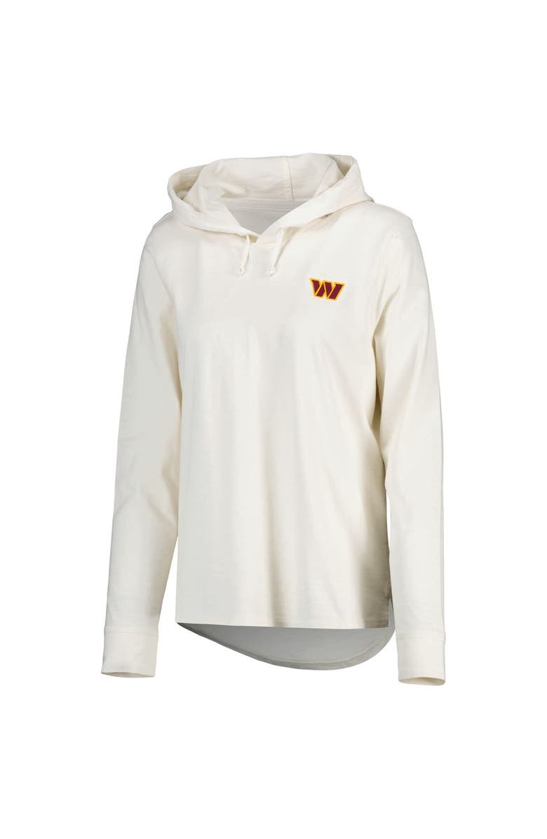 Tommy Bahama Women's Tommy Bahama Cream Washington Commanders Ashby Isles Jersey Pullover Hoodie, Alternate, color, 
