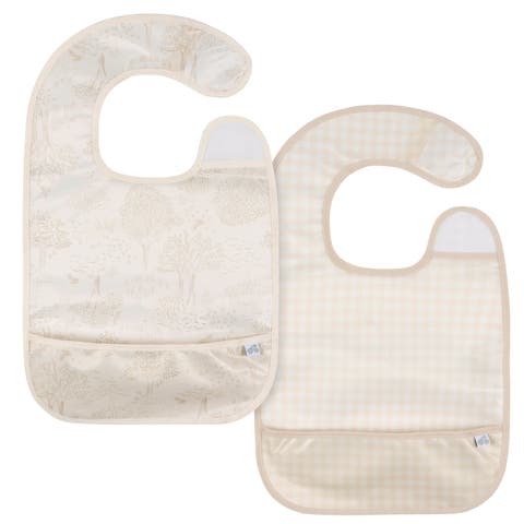 2-Pack Wipeable Bibs (Baby)