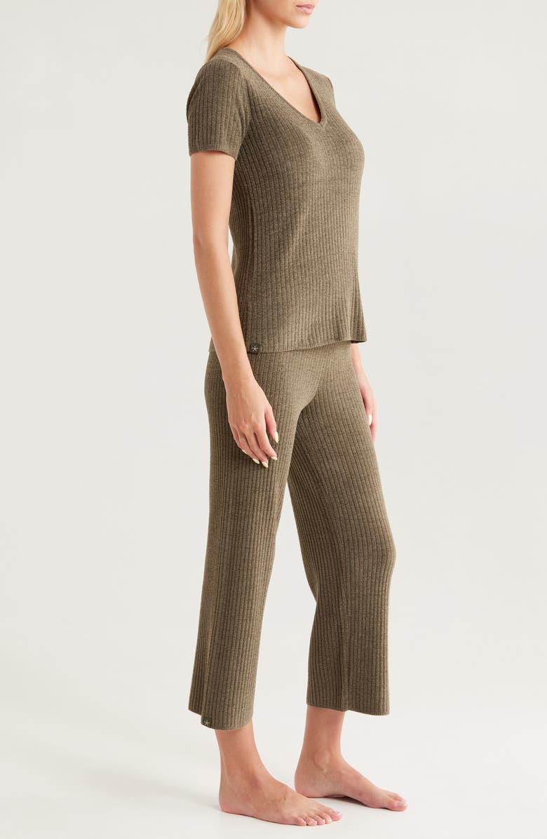 Barefoot Dreams<sup>®</sup> CozyChic<sup>®</sup> Ultra Lite<sup>®</sup> Rib Culotte Lounge Set, Alternate, color, Khaki Green