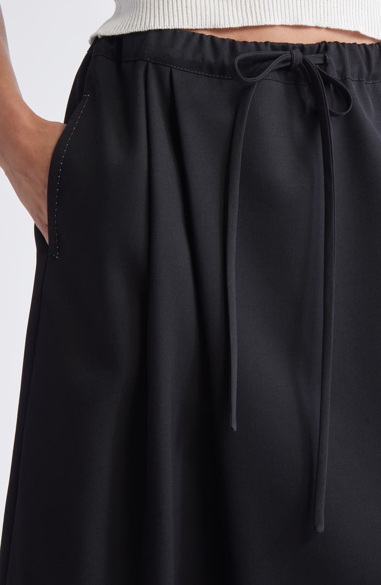 Marni Batavia Virgin Wool Oversize Crop Pants, Alternate, color,