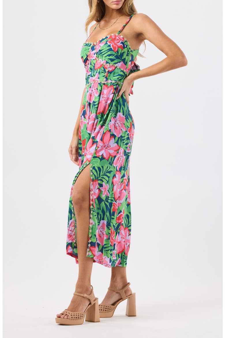Rio Maxi Dress, Alternate, color, HONDURAS NAVY