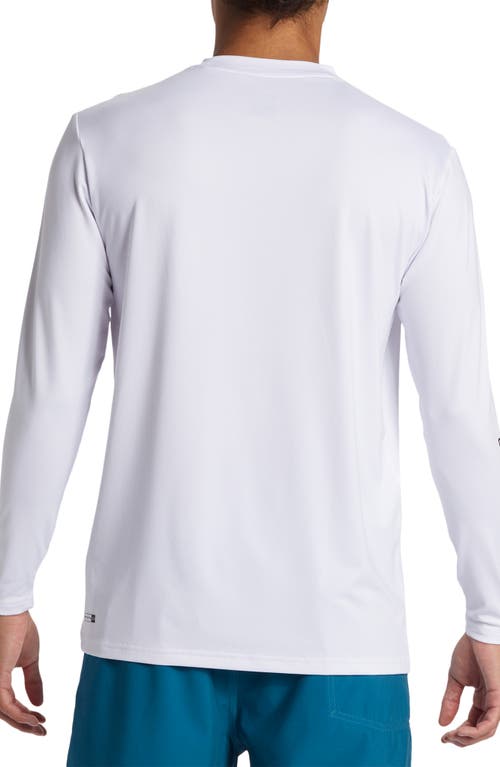 Quiksilver Everyday Surf Upf 50+ Long Sleeve T-shirt In White
