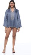 RANEES Embellished Long Sleeve Tunic
