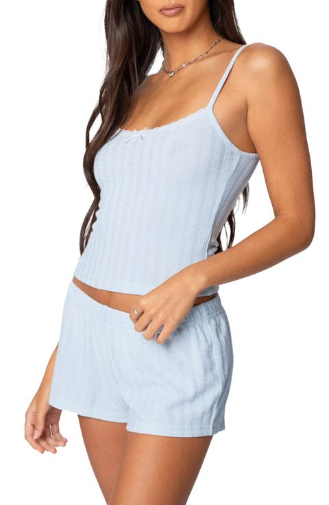 Pointelle Stitch Camisole