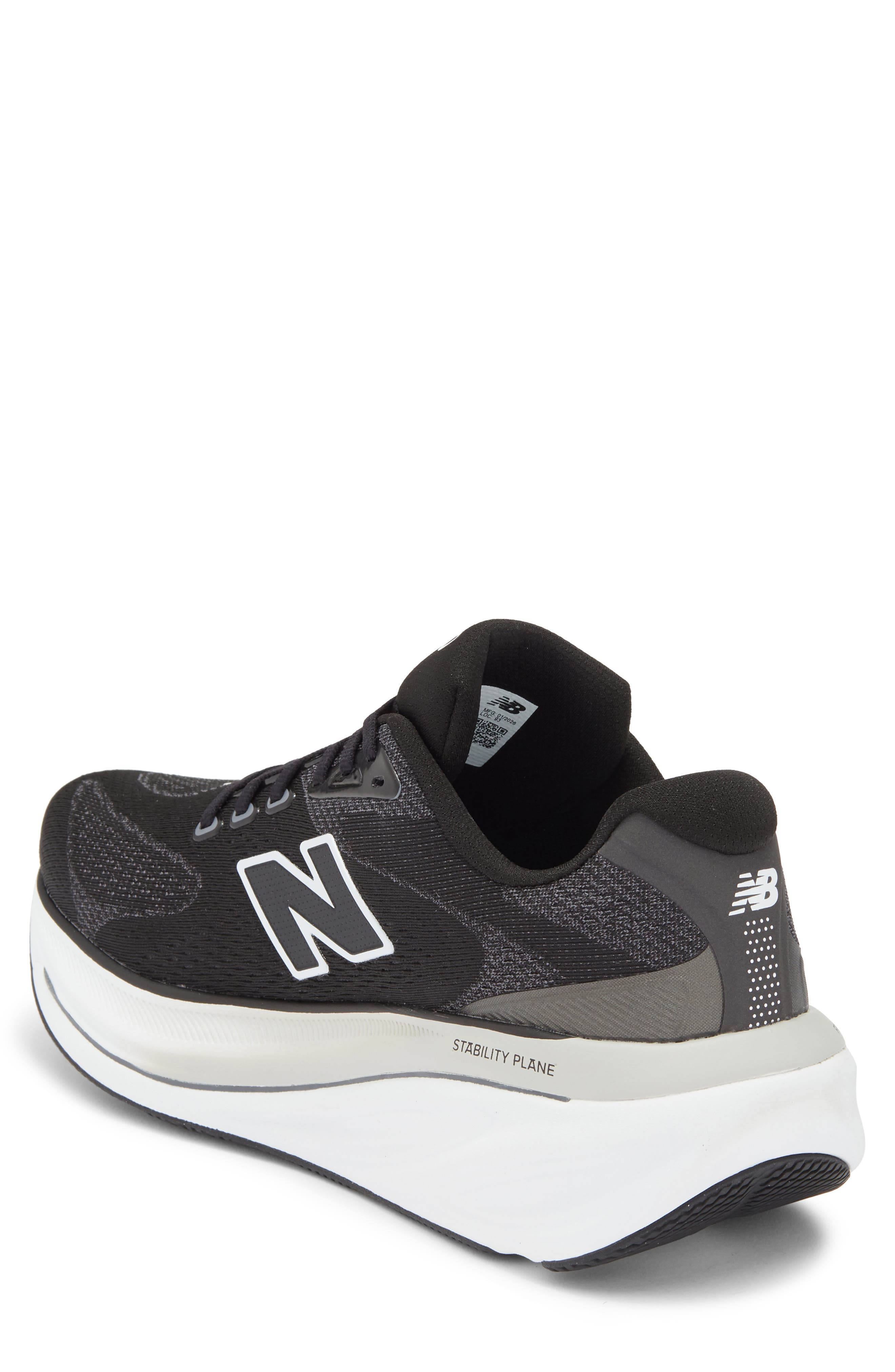 New Balance Fresh Foam X 860 v14 Running Shoe, Alternate, color, Black/ Nb 103 White